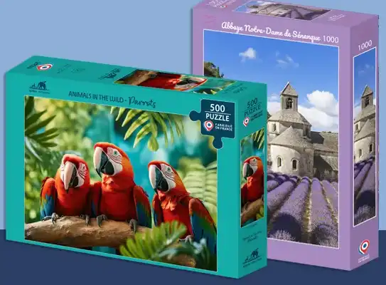 Puzzles de 12 à 2000 pièces